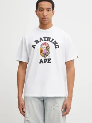 A Bathing Ape t-shirt bawełniany Multi Logo College