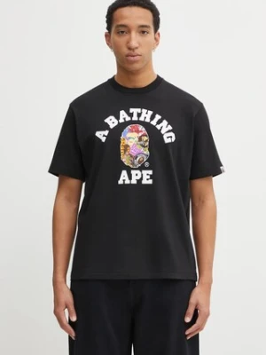 A Bathing Ape t-shirt bawełniany Multi Logo College