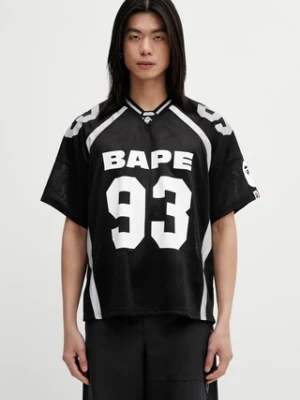 A Bathing Ape t-shirt Line Camo Jacquard