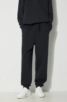 A-COLD-WALL* spodnie dresowe bawełniane Essential Sweatpant kolor czarny gładkie ACWMB274