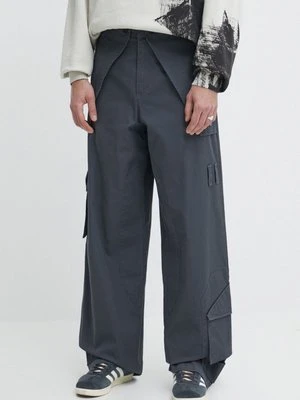 A-COLD-WALL* spodnie Overlay Cargo Pant męskie kolor szary w fasonie cargo ACWMB276