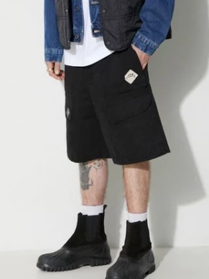 A-COLD-WALL* szorty bawełniane ANDO CARGO SHORT kolor czarny ACWMB208A