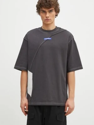A-COLD-WALL* t-shirt bawełniany Aspect męski kolor czarny z aplikacją ACWMTS199