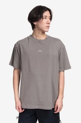 A-COLD-WALL* t-shirt bawełniany Essential T-Shirt kolor szary gładki ACWMTS091-MIDGREY