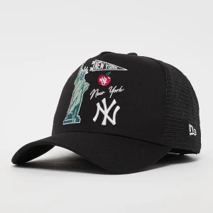 New Era A-Frame Trucker City Graphic Mlb York Yankees uniseks Czapki czarny rozmiar Akcesoria