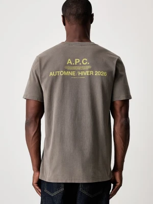 A.P.C. Automne26 T-shirt bawełniany męski