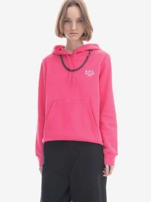 A.P.C. bluza bawełniana Hoodie Manuela