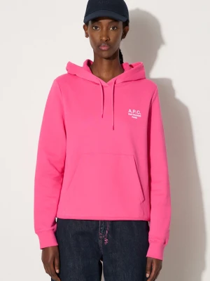 A.P.C. bluza bawełniana Hoodie Manuela