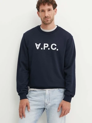 A.P.C. bluza bawełniana sweat standard grand vpc GOTS