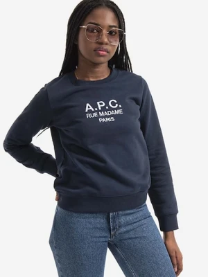 A.P.C. bluza bawełniana Sweat Tina