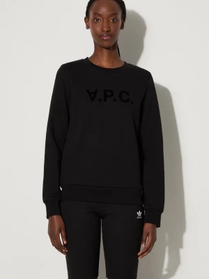 A.P.C. bluza bawełniana Sweat Viva