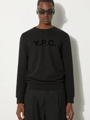 A.P.C. bluza bawełniana Sweat Vpc