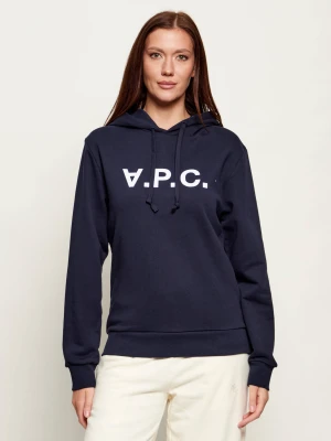 A.P.C. Bluza | Regular Fit granatowy