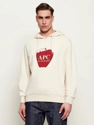 A.P.C. Bluza | Regular Fit beżowy