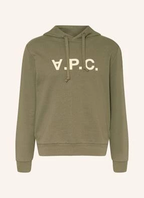 A.P.C. Bluza Z Kapturem gruen