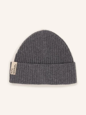 A.P.C. Czapka grau SZARY