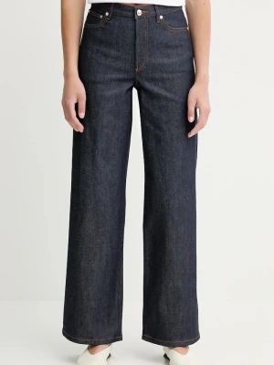 A.P.C. jeansy jean elisabeth granatowy