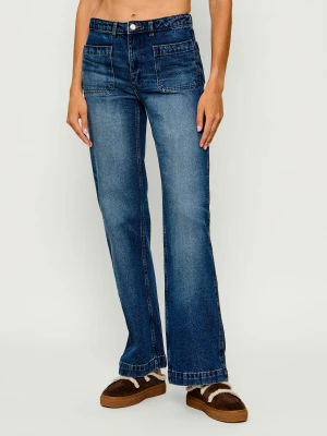 A.P.C. Jeansy Victoria | flare fit niebieski