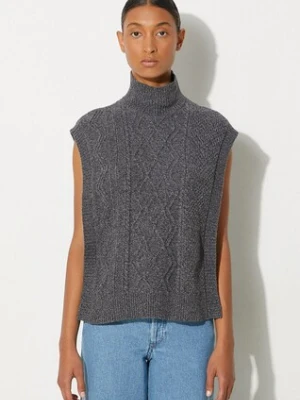 A.P.C. kamizelka wełniana Pull Cameron