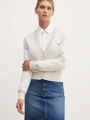 A.P.C. kardigan bawełniany cardigan berenice