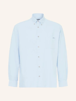 A.P.C. Koszula Cohah Relaxed Fit blau