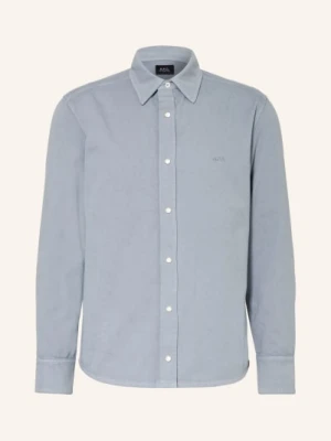 A.P.C. Koszula Comfort Fit blau