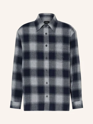 A.P.C. Koszula Flanelowa Malaury Comfort Fit grau szary