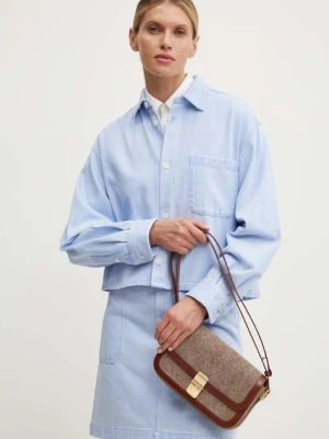 A.P.C. koszula jeansowa surchemise samantha brodee