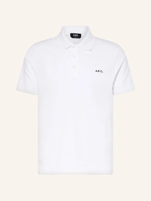 A.P.C. Koszulka Polo Z Piki Carter weiss