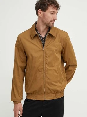 A.P.C. kurtka blouson gilbert męska kolor brązowy przejściowa COGXS-H02922