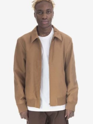 A.P.C. kurtka Blouson Gilles męska kolor brązowy przejściowa COFCS.H02706-CARAMEL