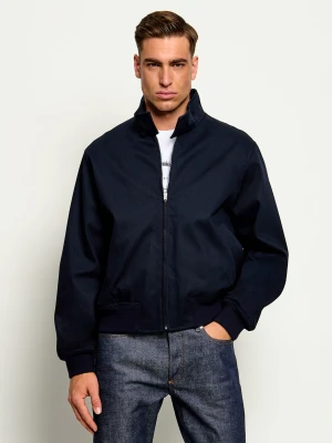 A.P.C. Kurtka bomber Dave | Loose fit granatowy