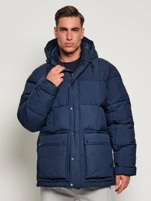 A.P.C. Kurtka Joshua | Regular Fit granatowy