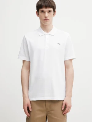 A.P.C. męskie bawełniane polo standard GOTS