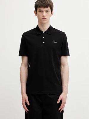 A.P.C. polo standard GOTS polo bawełniany męski