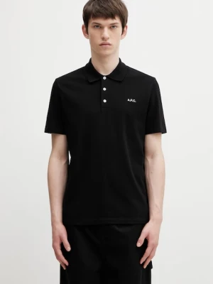 A.P.C. polo męskie bawełniane standard GOTS