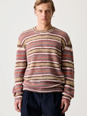 A.P.C. pull hector sweter z wełną
