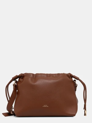 A.P.C. Sac Ninon Mini torebka crossbody damska z imitacji skóry