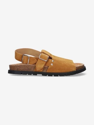 A.P.C. sandały zamszowe Sandales Noe