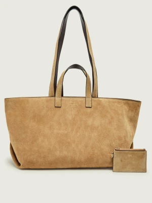A.P.C. Shopperka + saszetka Le drummer | zamsz
