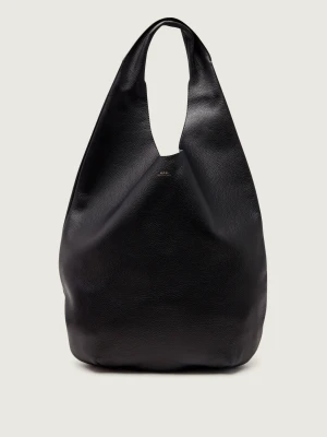 A.P.C. Skórzane hobo Le Neige