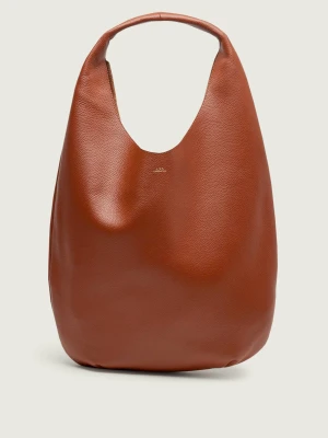A.P.C. Skórzane hobo Le Neige
