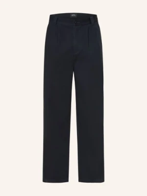 A.P.C. Spodnie Chino Ricky O Regularnym Kroju blau