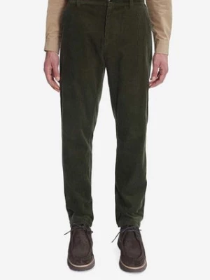 A.P.C. spodnie Pantalon Constantin męskie kolor zielony proste COESP.H08396-MILITARYKH