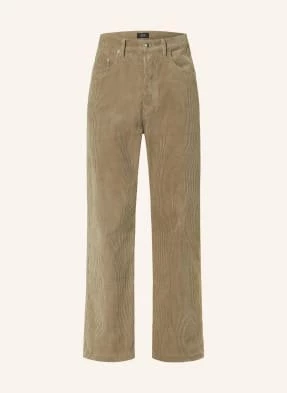 A.P.C. Spodnie Sztruksowe Achille Regular Fit beige