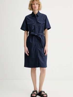 A.P.C. sukienka bawełniana ROBE EVY