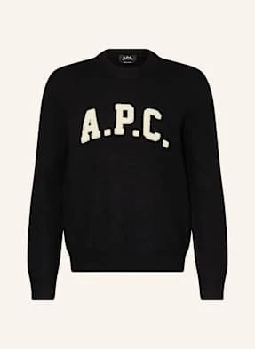 A.P.C. Sweter Jay schwarz