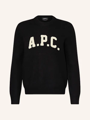 A.P.C. Sweter Jay schwarz