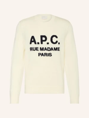 A.P.C. Sweter Maurice weiss