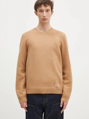 A.P.C. sweter wełniany Pull Edward